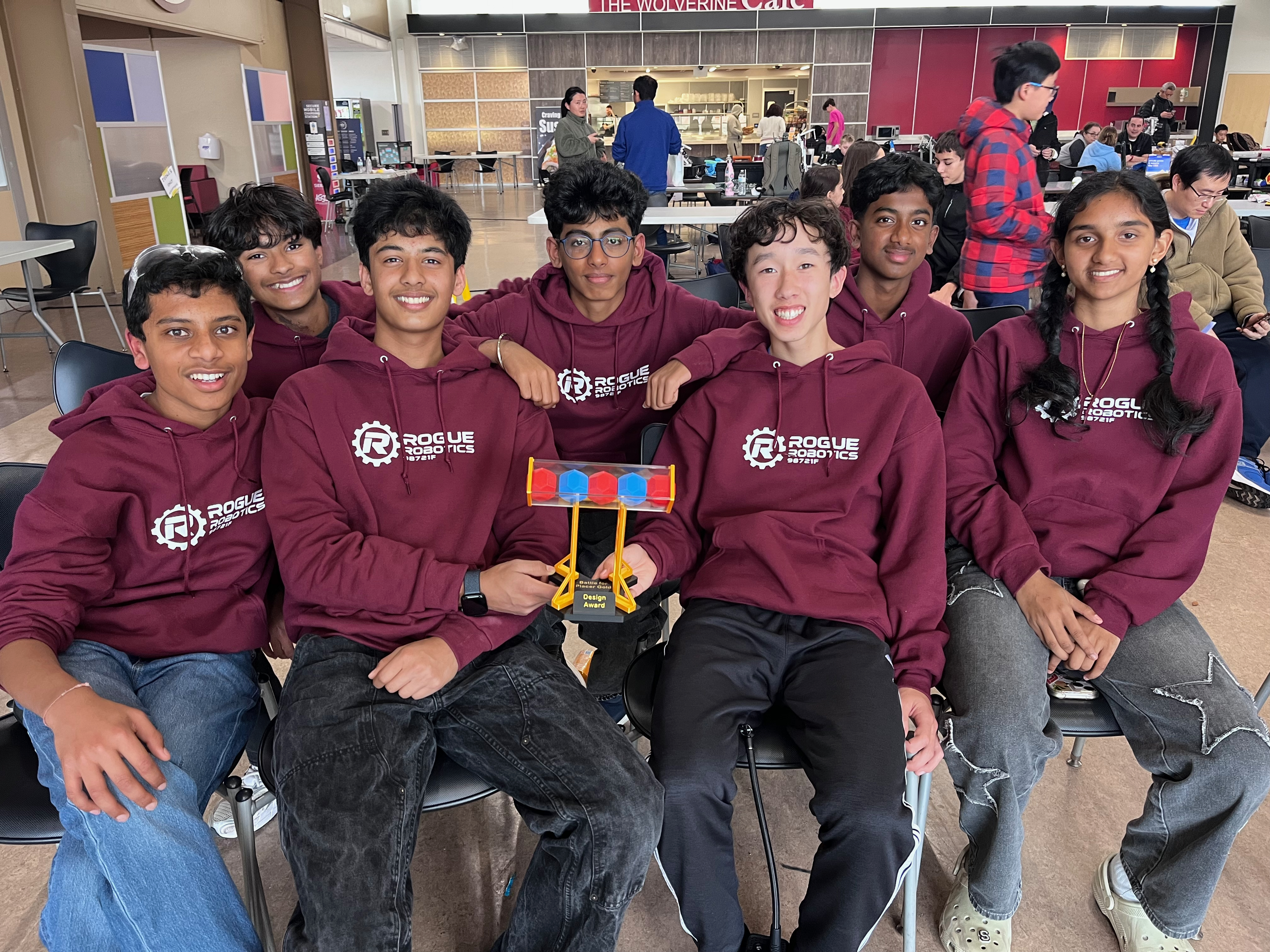 Rogue Robotics at competition